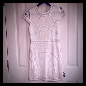 Lulu's White Cocktail BacheloretteDress